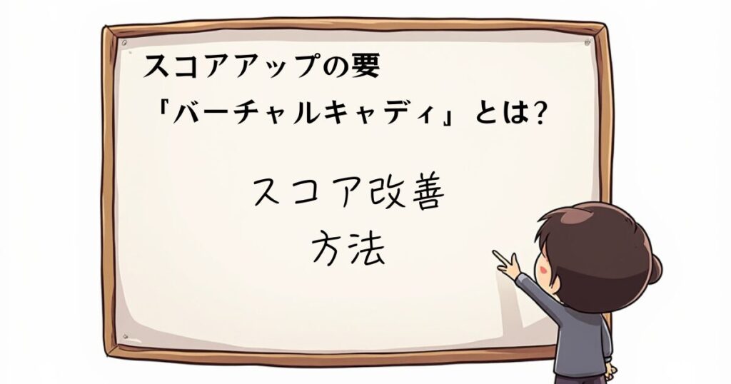 ガーミンのバーチャルキャディ　スコア改善