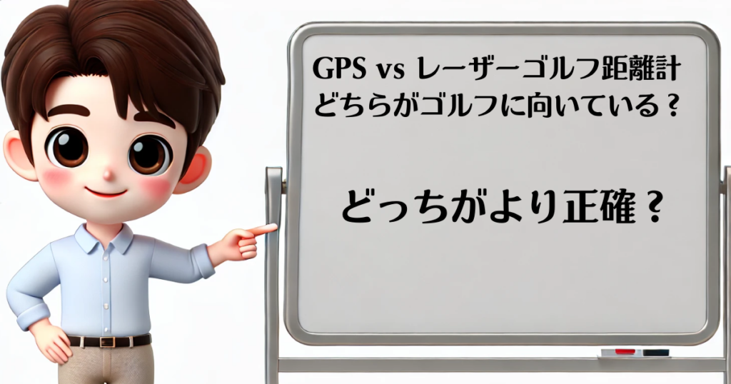 GPSvsレーザー　よい